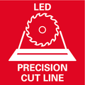 Precision Cut Line: Pontos árnyék-vágásvonal utánállítás nélkül az okosan elhelyezett LED-nek köszöhnetően