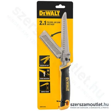 DEWALT Kézifűrész összecsukható ráspolyos 130mm (DWHT0-20123)