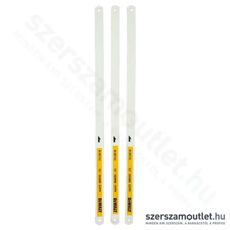 DEWALT Fűrészlap készlet fémhez 300mm 3db (DWHT0-20558)