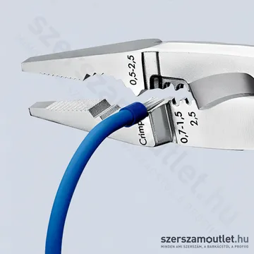 KNIPEX Elektromos szerelőfogó 200mm (13 81 200)