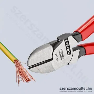 KNIPEX Oldalcsípőfogó, 160mm (70 01 160)
