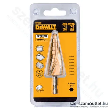 DEWALT Lépcsős fémfúró 14-25mm (DT5030-QZ)