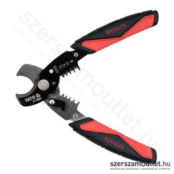 YATO Blankoló fogó és kábelvágó 170mm /10,5 mm/1,6-3,2 mm2 (YT-19691)