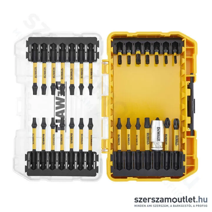 DEWALT Bit és adapterkészlet PH/PZ/TX 29db-os (DT70734T-QZ)