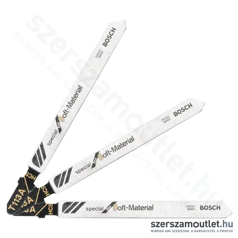 BOSCH FŰRÉSZLAP T 113 A 1db (3db/csom) (2608635177)