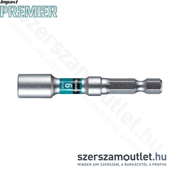 MAKITA impact PREMIER mágneses dugókulcs H6 65mm 1db (E-03458)