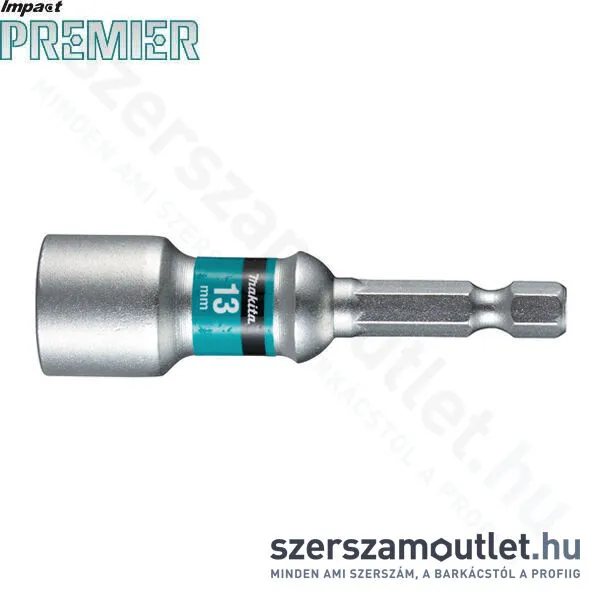 MAKITA impact PREMIER mágneses dugókulcs H13 65mm 1db (E-03486)