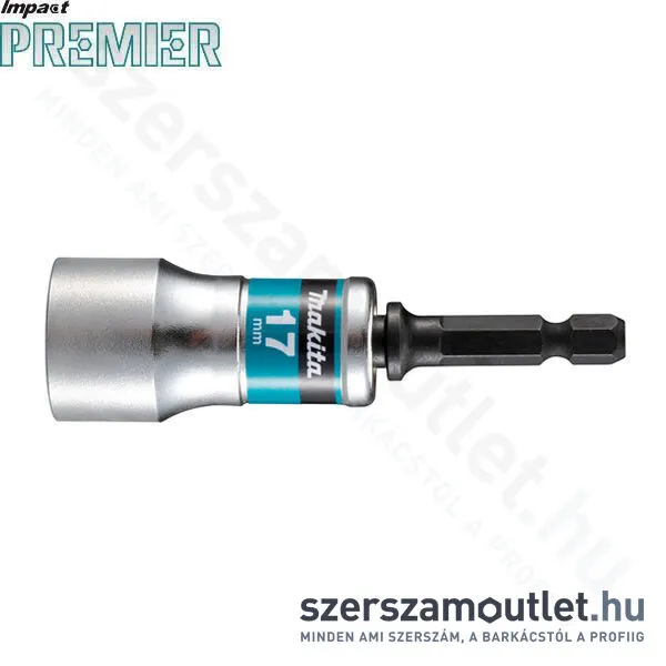 MAKITA impact PREMIER csuklós dugókulcs H17 80mm 1db (E-03517)