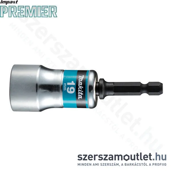 MAKITA impact PREMIER csuklós dugókulcs H19 80mm 1db (E-03523)