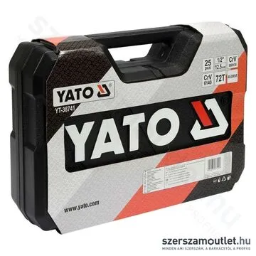 YATO Dugókulcs készlet, 25 részes, 10-32mm, 1/2