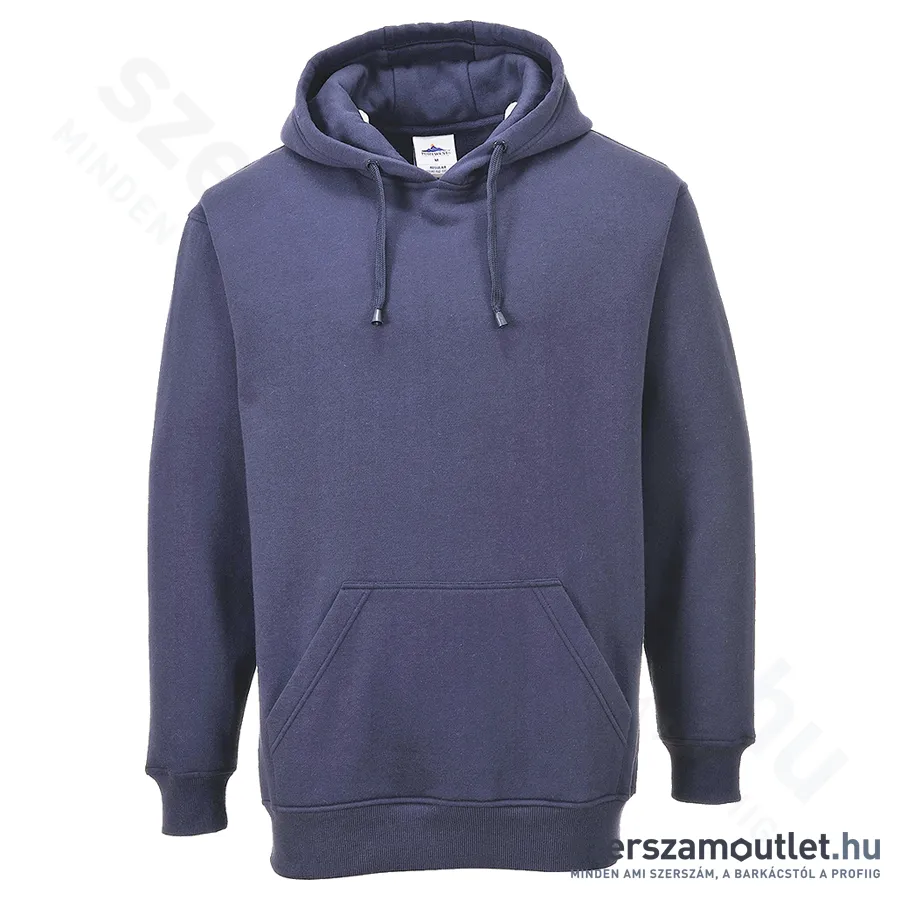 PORTWEST B302 RÓMA Kapucnis pulóver (Tengerészkék) (B302NAR)