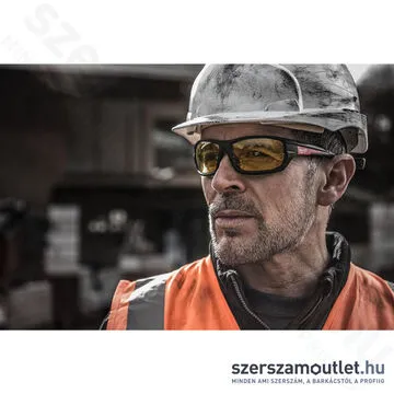 MILWAUKEE Prémium védőszemüveg sárga (4932478928)