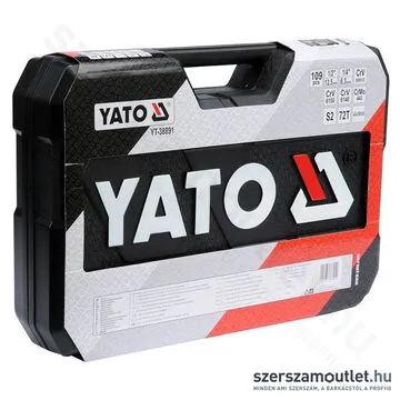 YATO Szerszámkészlet, dugókulcskészlet 109db-os (YT-38891)