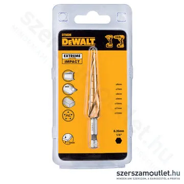 DEWALT Lépcsős fúrószár 4-12mm (DT5026-QZ)