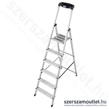 KRAUSE MONTO SAFETY Háztartási létra 6 fokos (126344)