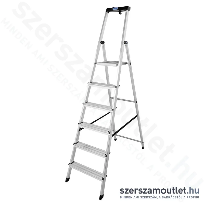 KRAUSE MONTO SAFETY Háztartási létra 6 fokos (126344)
