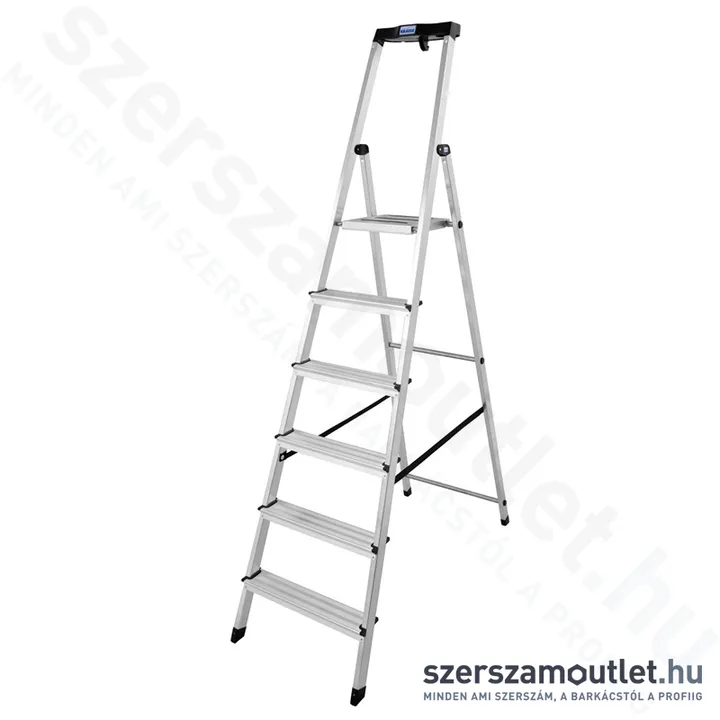 KRAUSE MONTO SAFETY Háztartási létra 6 fokos (126344)