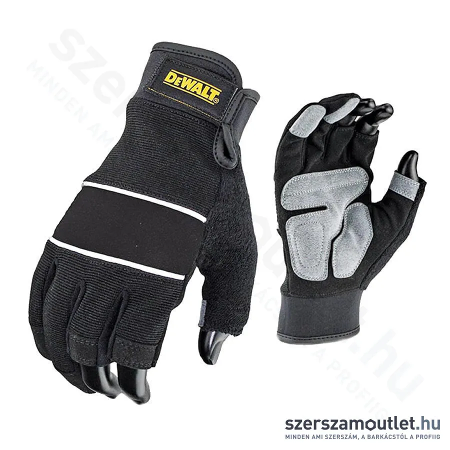 DEWALT DPG214L Munkavédelmi kesztyű, 3 rövid ujjas kivitel, L