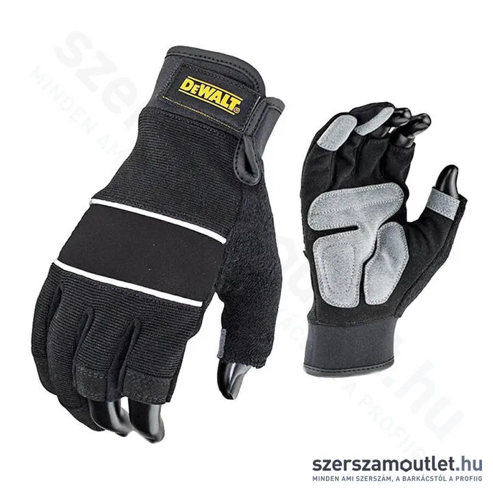 DEWALT DPG214L Munkavédelmi kesztyű, 3 rövid ujjas kivitel, L