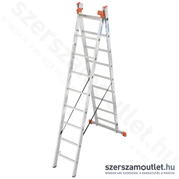 KRAUSE MONTO TRIBILO Sokcélú létra 3x9 fokos (120601)