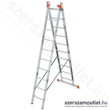 KRAUSE MONTO TRIBILO Sokcélú létra 3x10 fokos (120618)