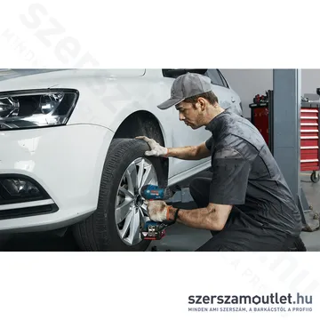 BOSCH GDS 18V-400 Akkus ütvecsavarozó szénkefementes (18V) (1/2" 400Nm) (Akku és töltő nélkül!)