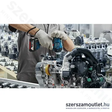 BOSCH GDS 18V-400 Akkus ütvecsavarozó szénkefementes (18V) (1/2" 400Nm) (Akku és töltő nélkül!)