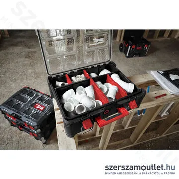 MILWAUKEE PACKOUT Rendszerező doboz, mély (4932478625)