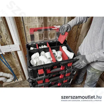 MILWAUKEE PACKOUT Rendszerező doboz, mély (4932478625)