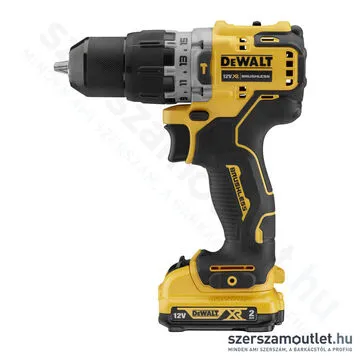 DEWALT DCD706D2-QW XR Akkus Szénkefementes Ütvefúró-Csavarozó, kofferben (2x2,0Ah/12V)