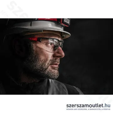 MILWAUKEE Védőszemüveg víztiszta, karc és párásodásmentes (4932478763)