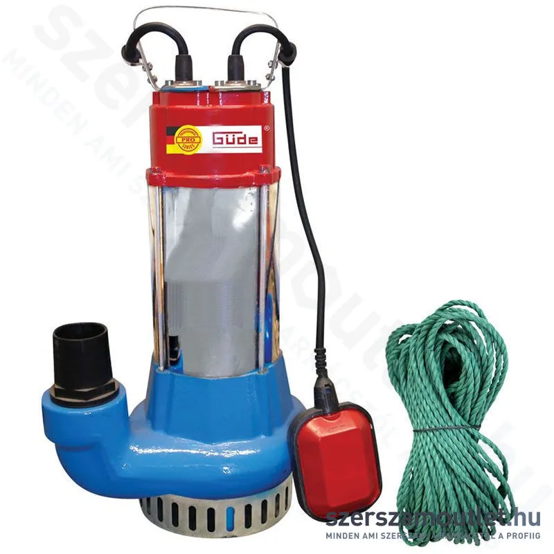 GÜDE PRO 1100 Szennyvíz szivattyú (1100W, 9m)