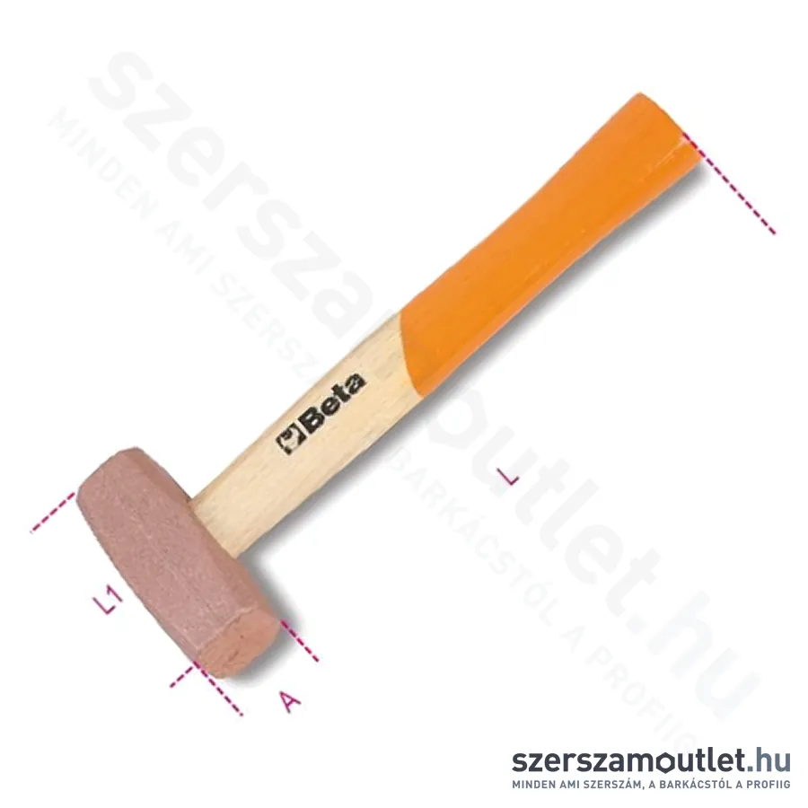BETA 1385 Bronzkalapács, fanyéllel 481g/260mm (013850404)