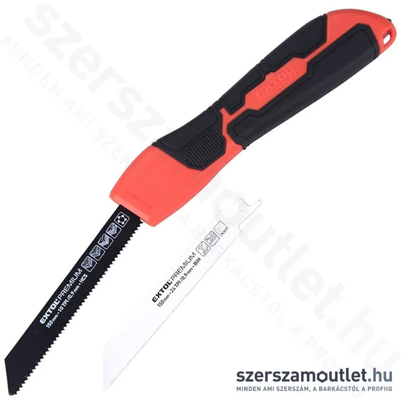 EXTOL Összecsukható egykezes kézifűrész 150mm