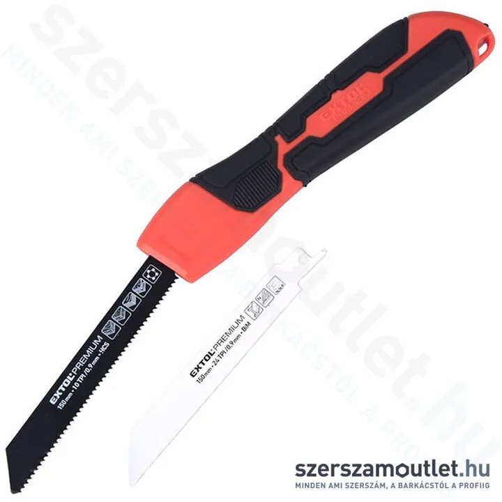 EXTOL Összecsukható egykezes kézifűrész 150mm