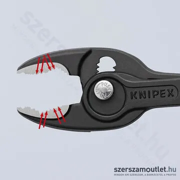 KNIPEX TwinGrip Csúszócsuklós fogó 200mm (82 01 200)
