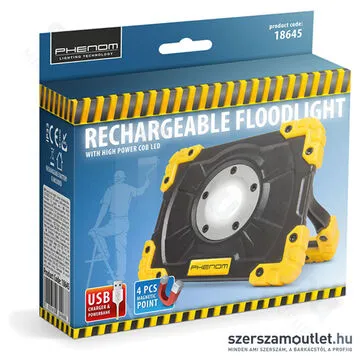 PHENOM COB LED Akkus mini reflektor