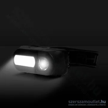 PHENOM COB+XPE LED Akkus fejlámpa - mozgásérzékelős 120lm