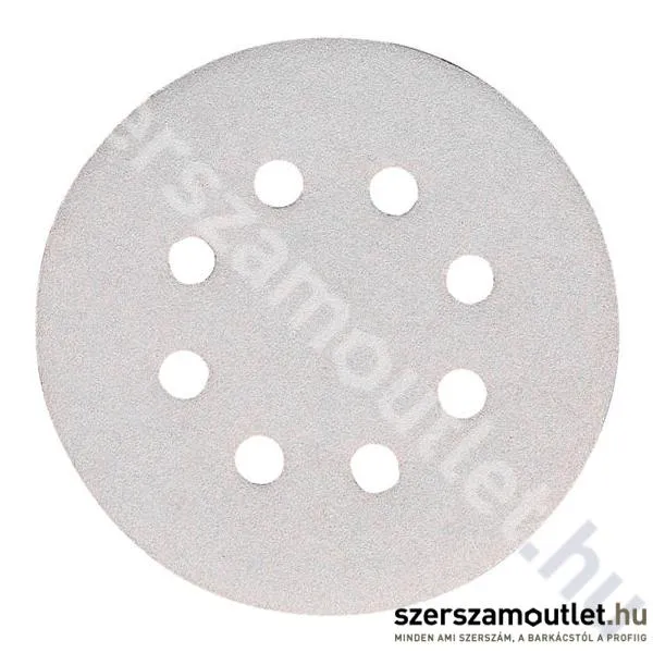 MAKITA Tépőzáras csiszolókorong fehér 125mm K80 (50db)
