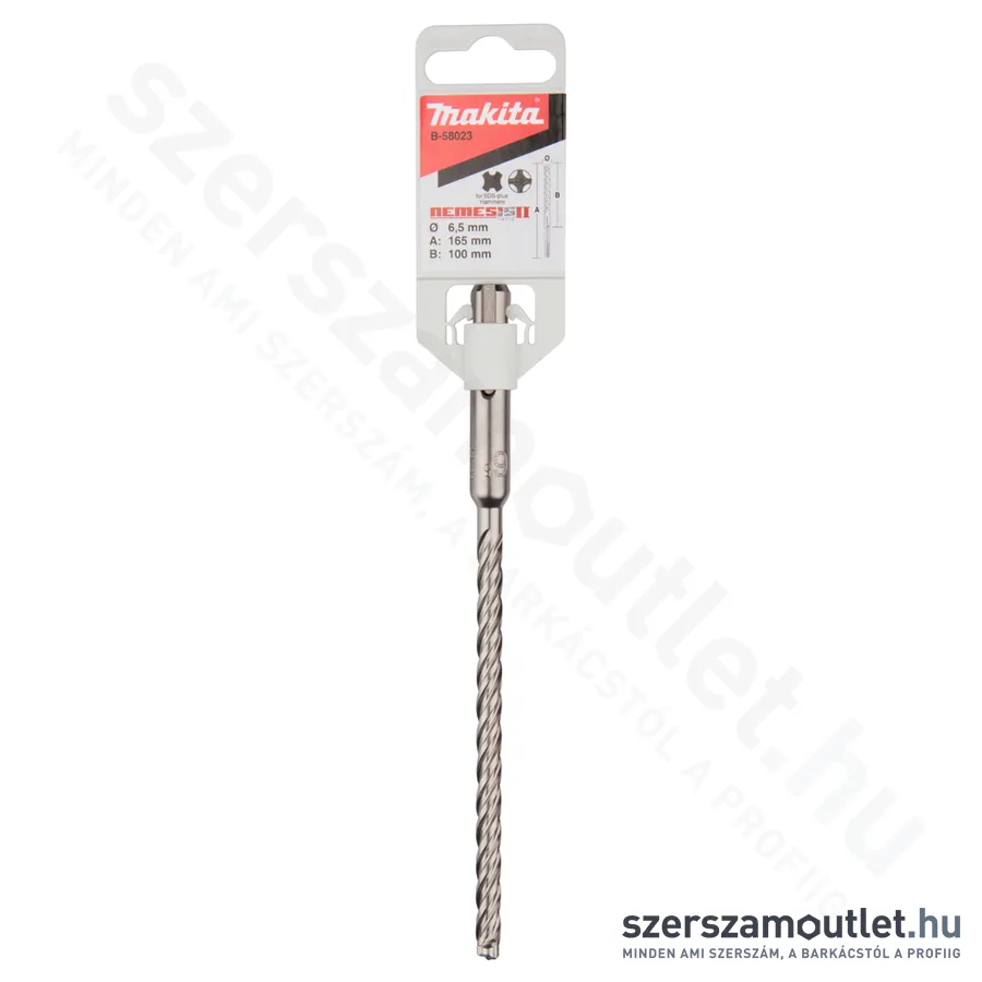 MAKITA SDS-Plus Nemesis Zentro Plus fúró 6,5x165/100mm (B-58023)
