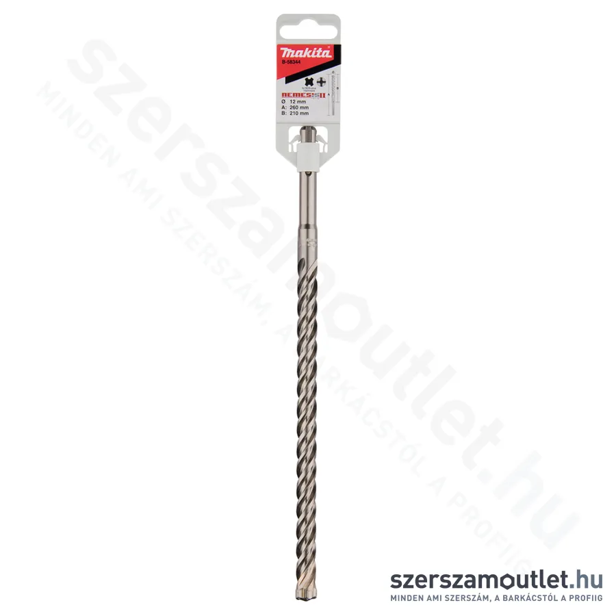 MAKITA SDS-Plus Nemesis Zentro Plus fúró 12x260/210mm (E-14554)(B-58344)
