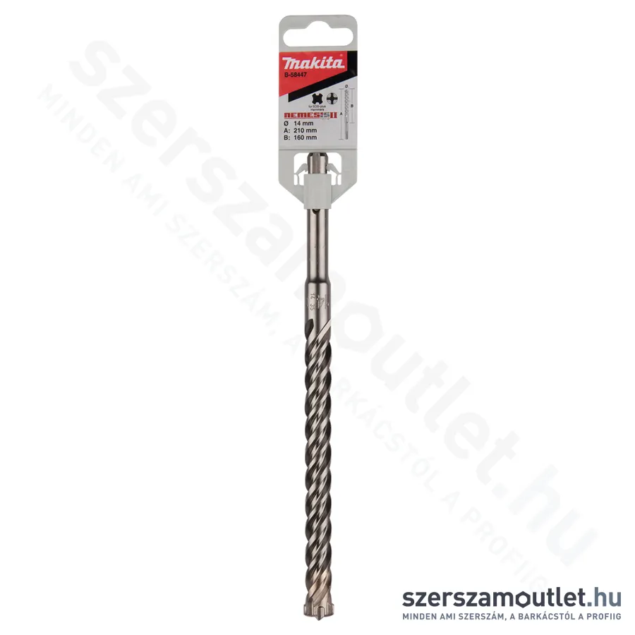 MAKITA SDS-Plus Nemesis fúró 14x210/160mm (B-58447)(B-11938)(E-14641)