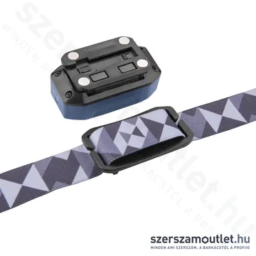 EXTOL COB LED-es fejlámpa, akkumulátoros/elemes, 500 Lumen