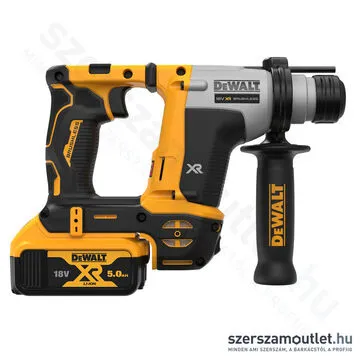 DEWALT DCH172P2-QW XR Akkus szénkefementes ütvefúró SDS-Plus kofferben (2x5,0Ah/18V)