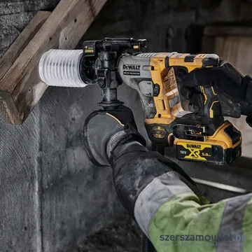DEWALT DCH172P2-QW XR Akkus szénkefementes ütvefúró SDS-Plus kofferben (2x5,0Ah/18V)