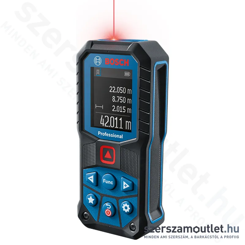 BOSCH GLM 50-22 Lézeres távolságmérő PIROS 50m