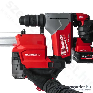 MILWAUKEE M18 FPDDEXL-0 Univerzális porelszívó AUTOPULSE funkcióval 32mm-es fúrókalapácsokhoz