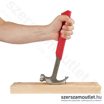 MILWAUKEE Acél szeghúzó kalapács, ívelt 450g (4932478655)