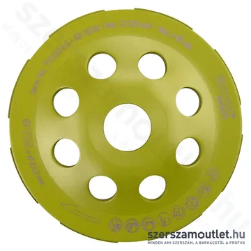 EXTOL Gyémántcsiszoló korong, egysoros 115mm