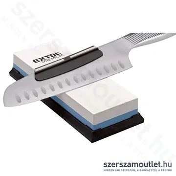 EXTOL Késélező, kétoldalas P400/P1000